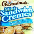 Grandma's Mini Sandwhich Cremes Vanilla